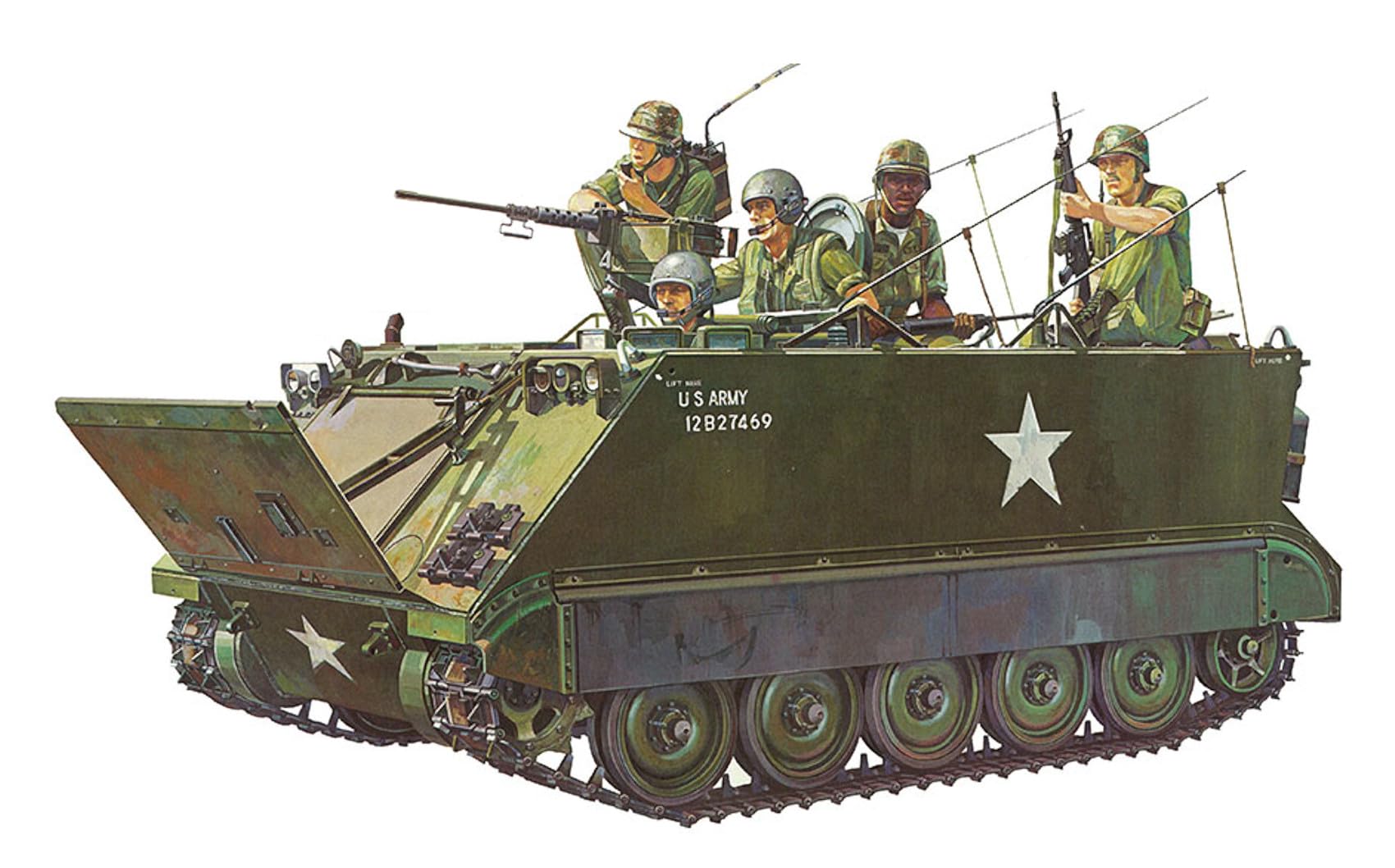 M113 Us APC 1/35 Tamiya Model Kit
