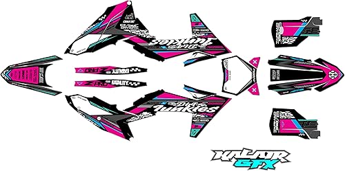 Miniatura 3 de Kalair GFX Graphics Kit for KTM ENDURO 2-STROKE 125XC,250XC And 300XC (2023) Rugged Series Smoke 16 Mil - Dirt pit bike motorcycle sticker, dirtbike