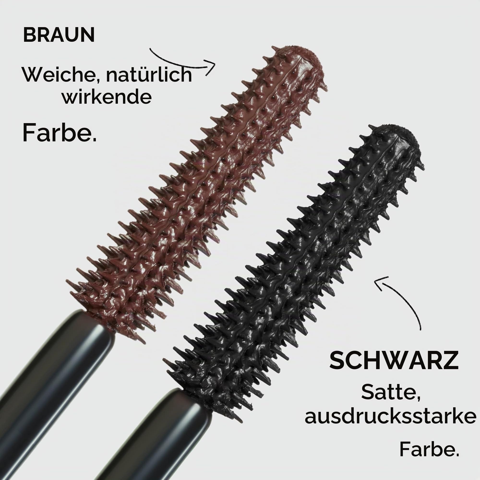 VERSAINSECT New York Kajal Longwear Mascara - zum Ausbessern, Definieren, Curling, Buildable Formula Eye Makeup, innovative Curling Brush - 1 Stück