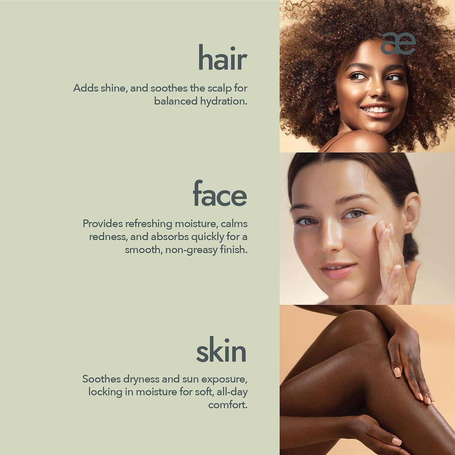 Aethere Pure Aloe Vera for Face, Hair and Skin