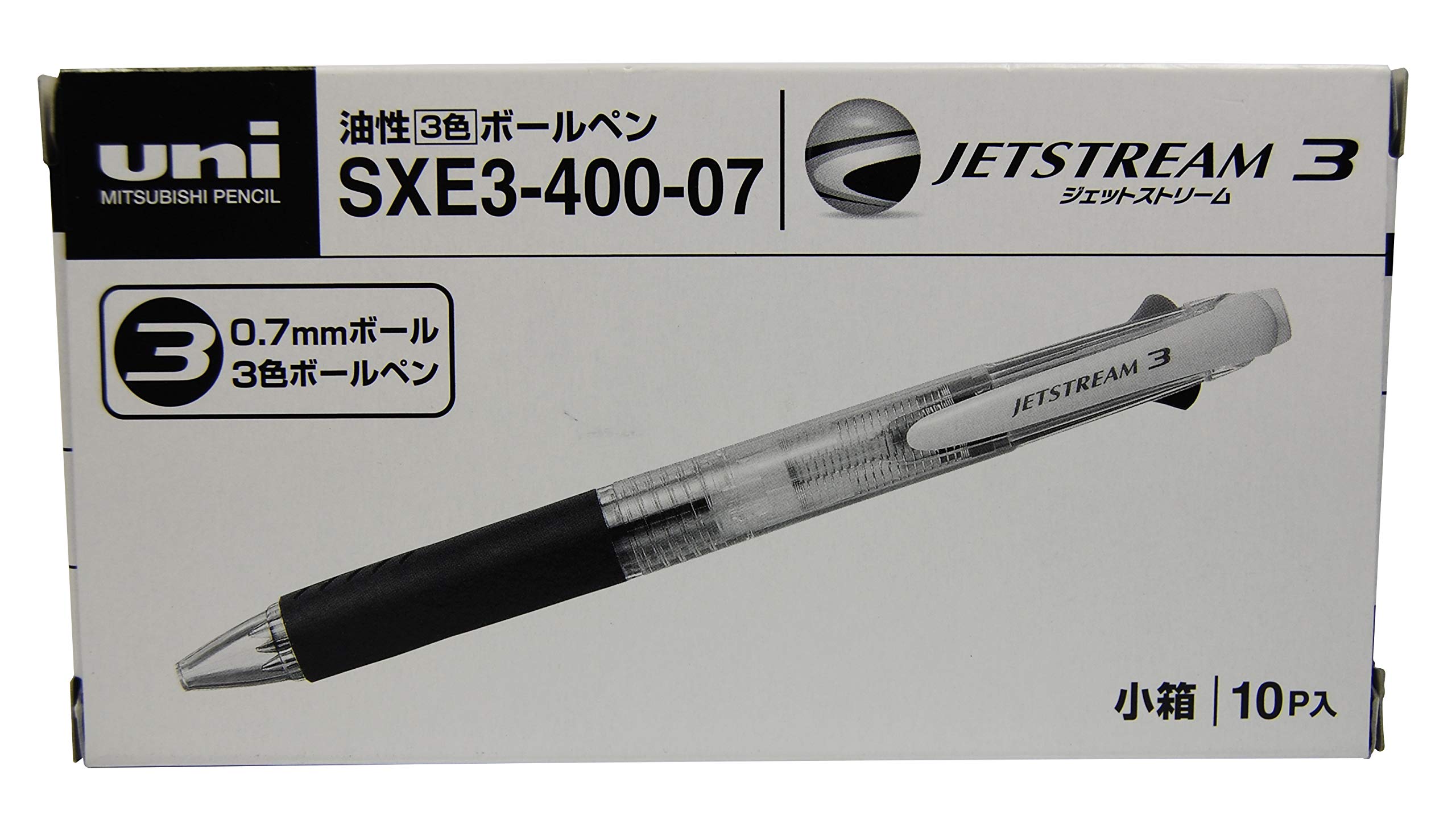【BLACK】PWA UNI 03 Amazon.com : Uni Ballpoint Pen Jetstream 3 Color Black, Red