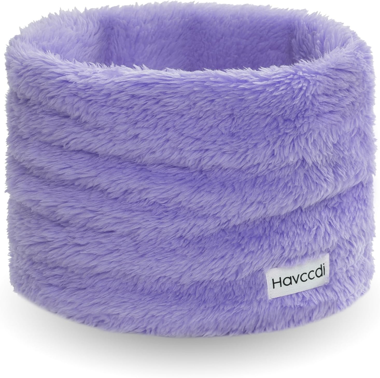 Kids Fleece Neck Warmer Gaiter, Winter Velvet Infinity Scarf for Boys Girls Double-Layer Face Ski Mask for the Cold