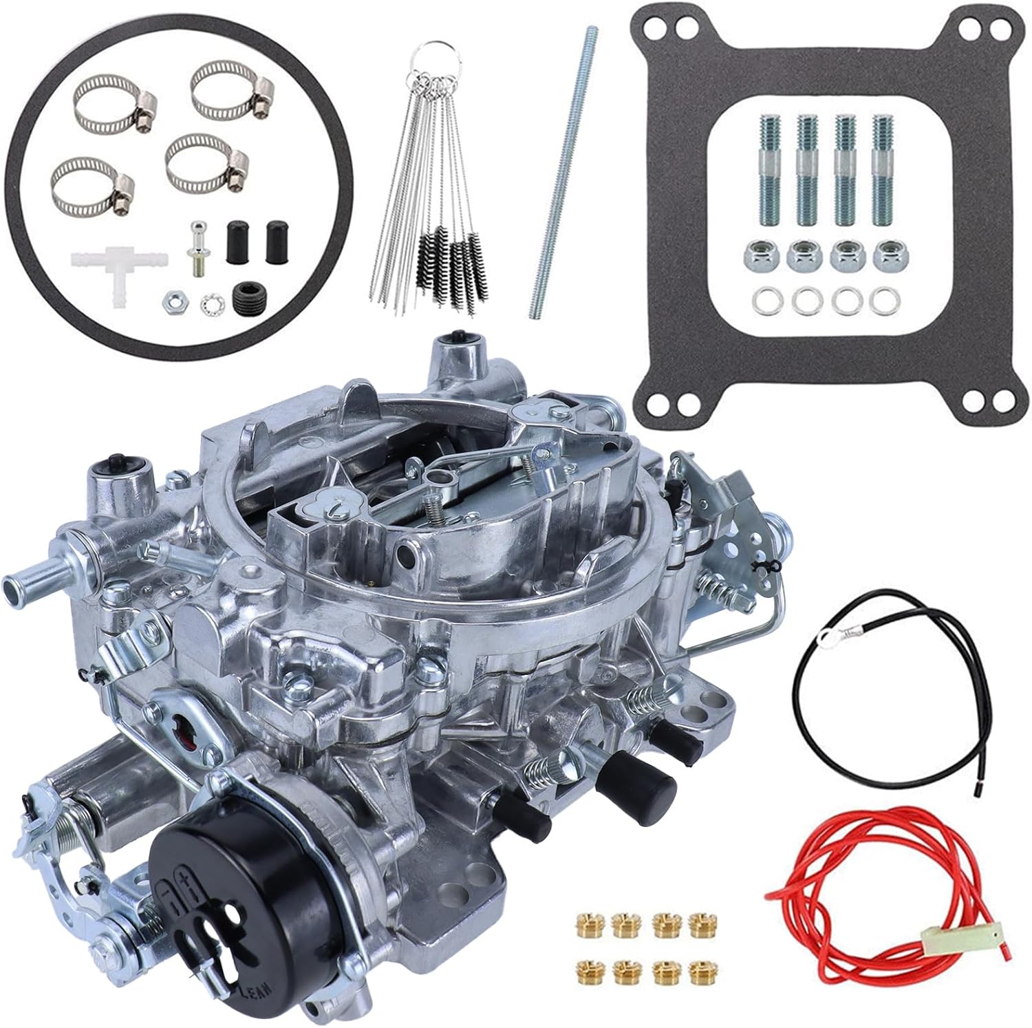 1406 Carburetor For Edelbrock Performer Series 600 CFM 4 Barrel Chevelle 350 Pickup Corvette Silverado Camaro Bronco Ford Mercury Cougar