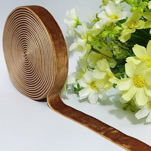 Miniatura 31 de Cinta de terciopelo para decoración, manualidades, bricolaje y caja de regalo, para bodas, Navidad y el Día de San Valentín