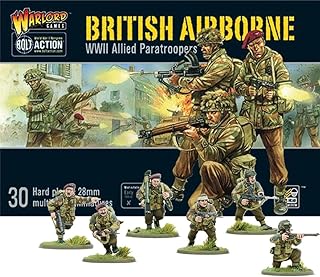 WAR-402011009A - Juegos De Warlord - Aerotransportado Británico WWII Paracaidistas Aliados - Bolt Action