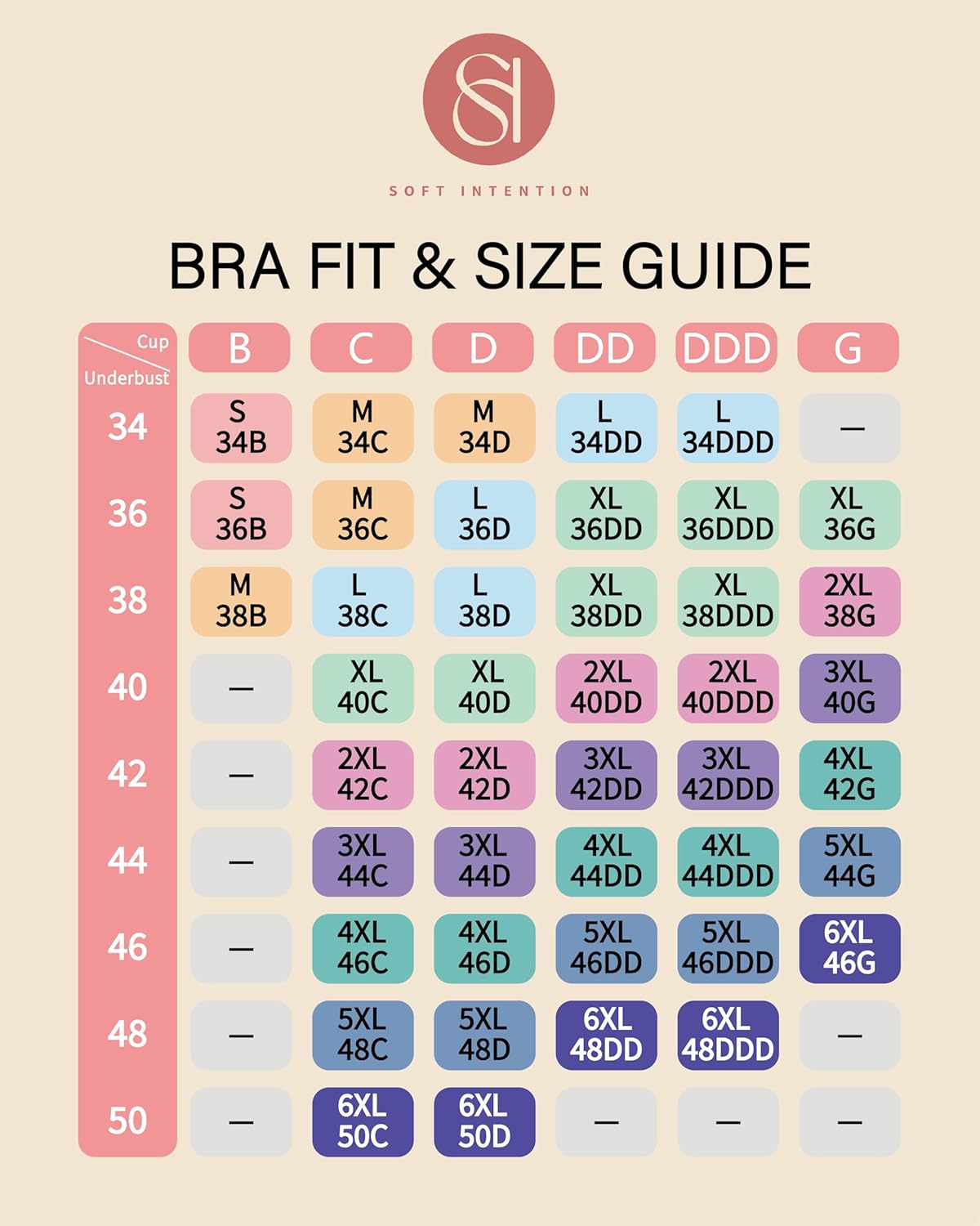 Jelly Wireless Bra Seamless Push Up Full Coverage Supportive Everyday Sport T-Shirt Bra Regular & Plus Size - Image 6