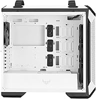 Vista 3 de ASUS TUF Gaming GT501 - Funda para juegos de torre media, soporte EATX, cuatro ventiladores preinstalados, 2 paneles frontales USB 3.1, vidrio