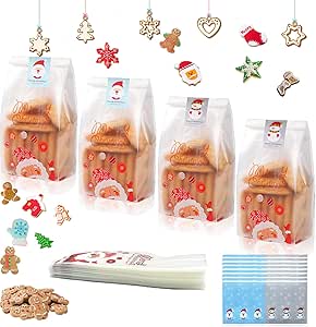 50pcs, Sacchetto Regalo Di Natale, Nuovo Sacchetto Con Coulisse