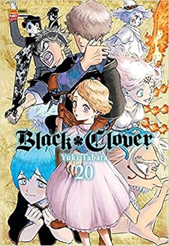 Black Clover vol. 20 — capa da edição Panini