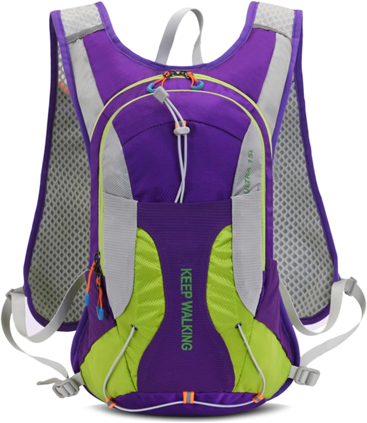 Travel Backpack Reflective Hiking Hydrations Vest Running Lightweight for Camping Running Hydrations Reflective Cycling Hiking