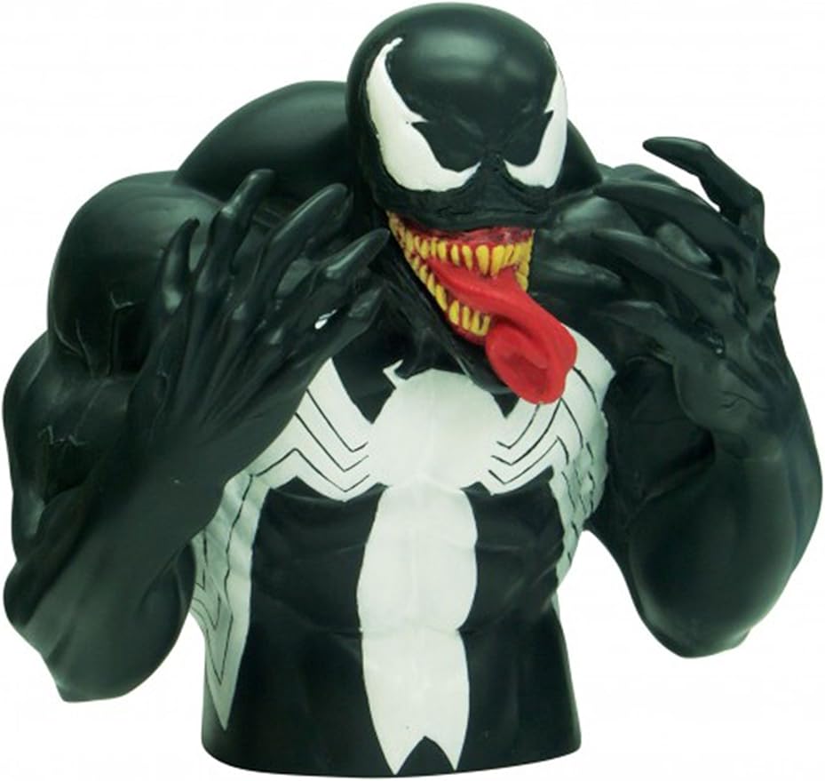 Venom to Return in Cinemas for New Animated Film 9 71PcD415l3L. AC SY879 Marvel Venom Bust Bank Black, Standard
