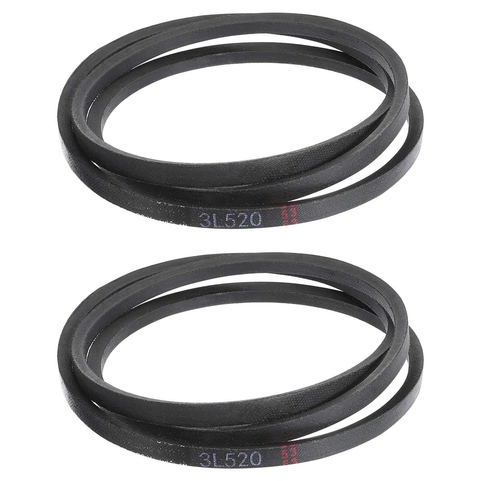 uxcell 3L240 Classic Wrapped Rubber V-Belt, 24"(610mm) Outside Circumference, 3L Profile V Belt 3/8" Width 7/32" Height — view 134