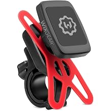 WixGear Manyetik Bisiklet Montaj , Evrensel Manyetik Bisiklet ve Motosiklet Gidonu Telefon Tutucu Cep Telefonlar  ve GPS i in H zl  H zl  H zl  Ge me Teknolojisi, Manyetik Bisiklet Telefon Tutaca