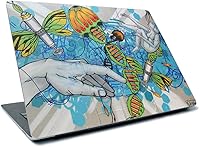 Vista 5 de MightySkins - Skin para laptop Microsoft Surface 3 de 13.5 pulgadas (2019), color negro abstracto, protectora, duradera y única, fácil de aplicar