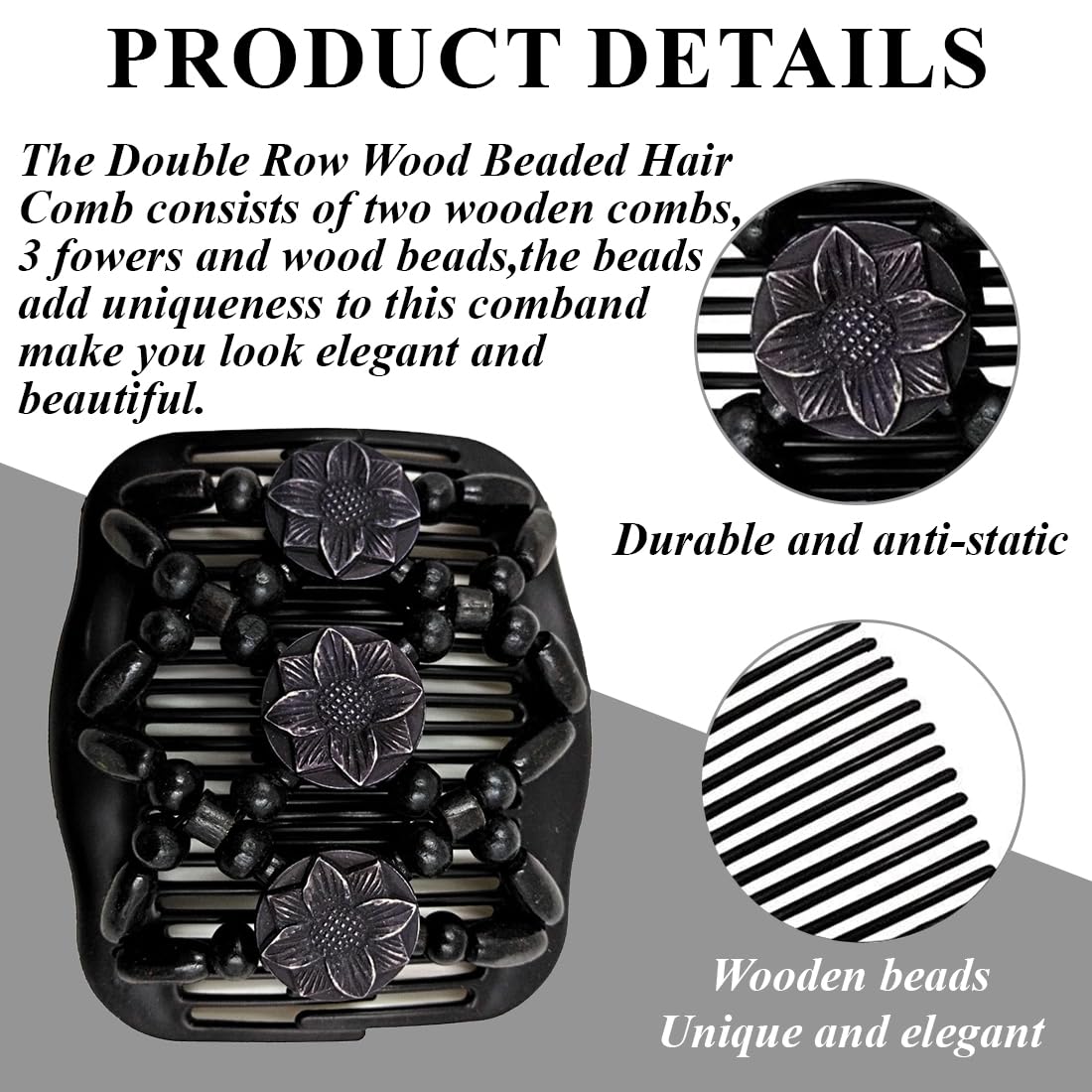 1pcs Pettine elastico per capelli - Accessori acconciatura donna: magic hair comb, fermagli e pettini per capelli, Strumento versatile per creare acconciature perfette