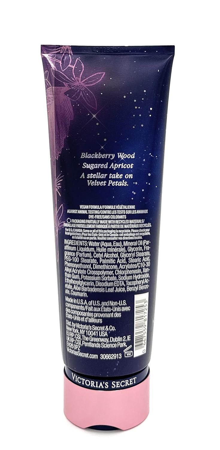 Victoria's Secret Fragrance Lotion Starlit Collection 8.0 Fl Oz (Medium, Velvet Petals Starlit)
