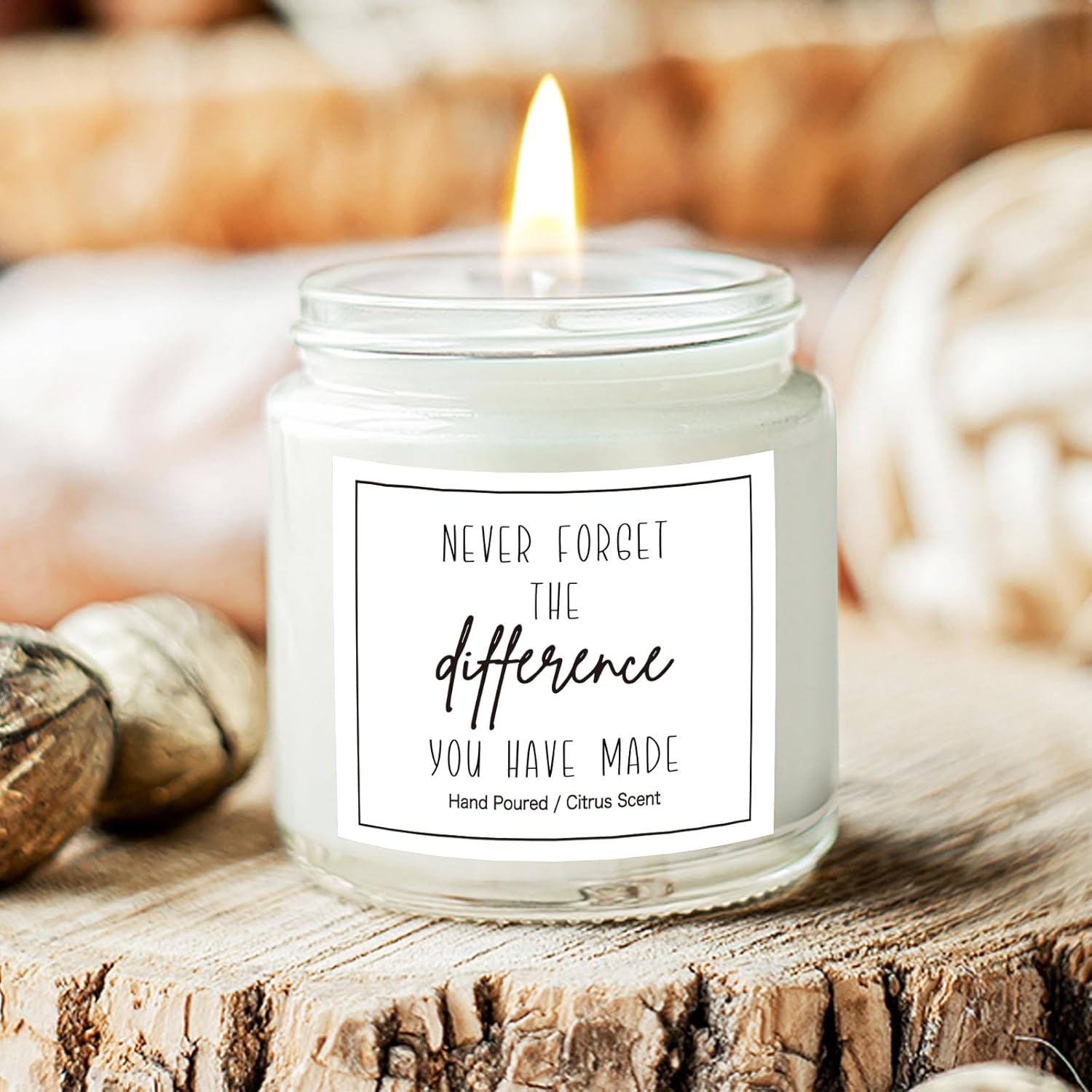 Employee Appreciation Difference Maker Gifts, Appreciation Gift for Coworkers, Thank You Gift for Difference Makers Employees, Coworkers, Teacher, Principal, Nurse, Staff w 16oz Glass Cup - Image 3