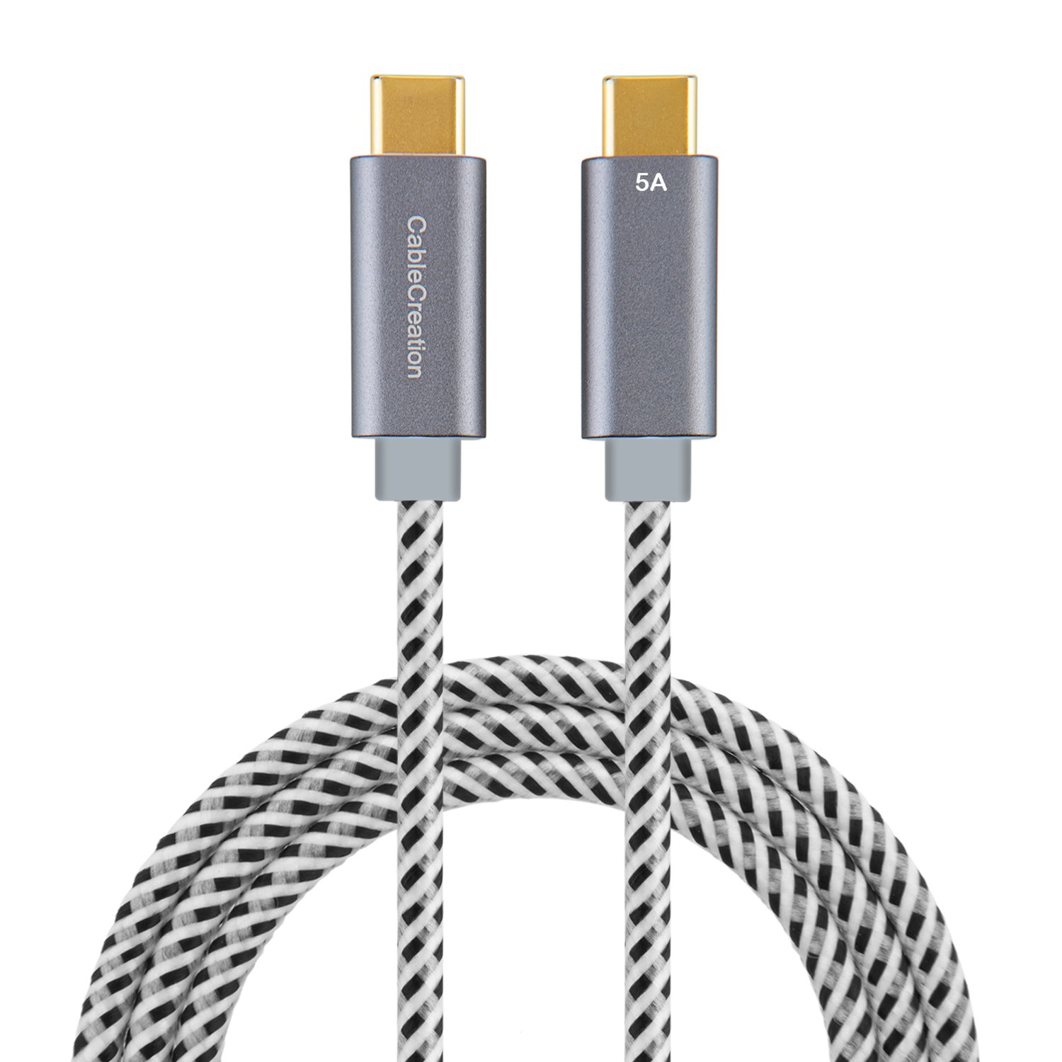 CableCreation USB C to USB C Cable 5A Fast Charging, 100W PD 6ft USB C to C Cable 480Mbps Data Snyc, Compatible with MacBook Pro 15-inch, Pixel XL 2, Samsung Note 10, Space Gray (B01M3XKIVK) Amazon Price History, Amazon Price Tracker