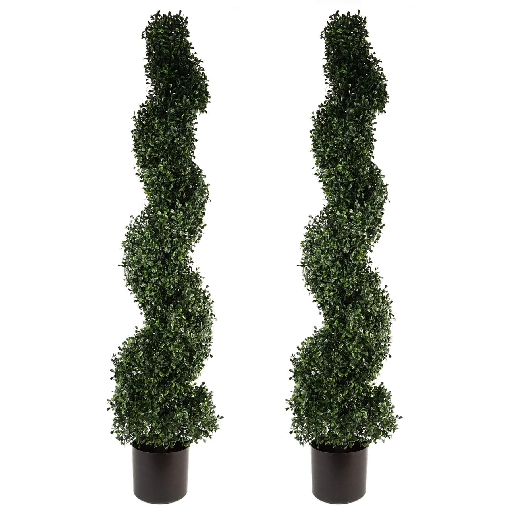 Leaf Artificial Topiary Tree Pairs