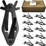 VMSIXVM European Mount Skull Hanger, Deer Skull Wall Hooker for Hanging Deer Head, Pronghorn and Other Smaller Animals, Euro Mount Hanger with Easy Install Kit for Indoor Outdoor