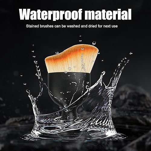 Miniatura 4 de Ziciner 2 PCS Cepillo para Detallado de Automóvil, Cerdas Suaves Curvas Colectores de Polvo de Remoción de Auto, Tablero Universal del Vehículo,