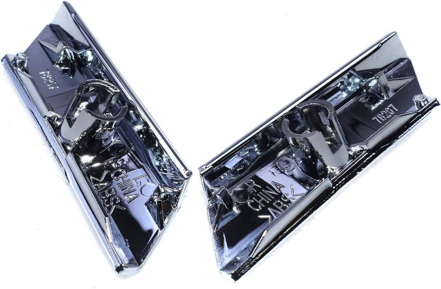 Chrome Headlight Washer Nozzle Cover Left + Right Fit For 2006-2011 LEXUS GS350 GS430 GS460 85208-30031