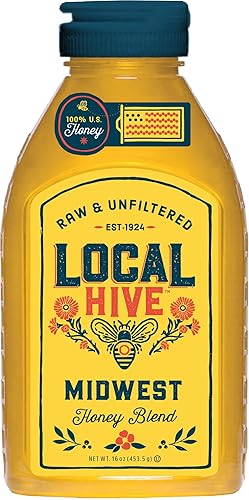 Local Hive Miel del Medio Oeste 16oz