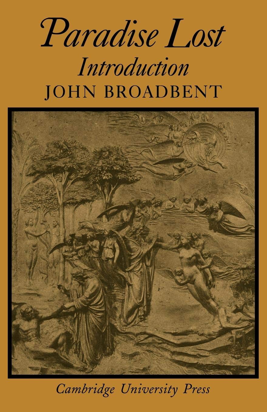 Paradise Lost: Introduction (Cambridge Milton Series for Schools and Colleges)