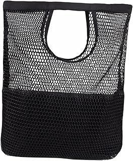 DECHOUS 2 Pcs Mesh Shopping Bag Ladies Handbags Shopping Bags for Groceries Grocery Shopping Bags Ladies Tote Handbags Book Tote Bag for Women Travel Cotton Nylon Mesh Casual