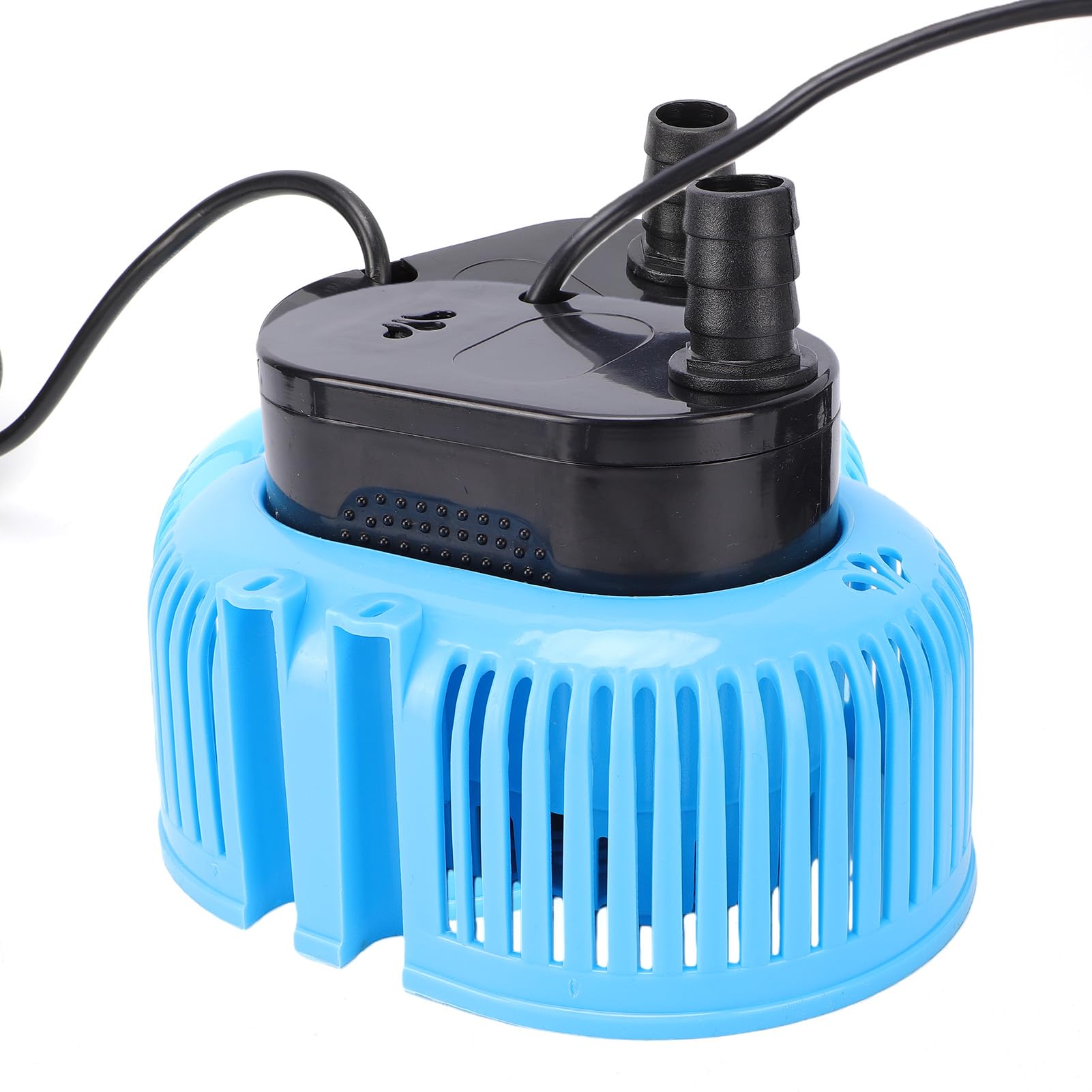 Luocute Bomba de Cubierta para Piscina, Bomba de Agua Sumergible Automática de 850 GPH con Manguera de Drenaje de 16 Pies y 3 Adaptadores, para Piscinas sobre el Suelo, Sótanos (Enchufe europeo