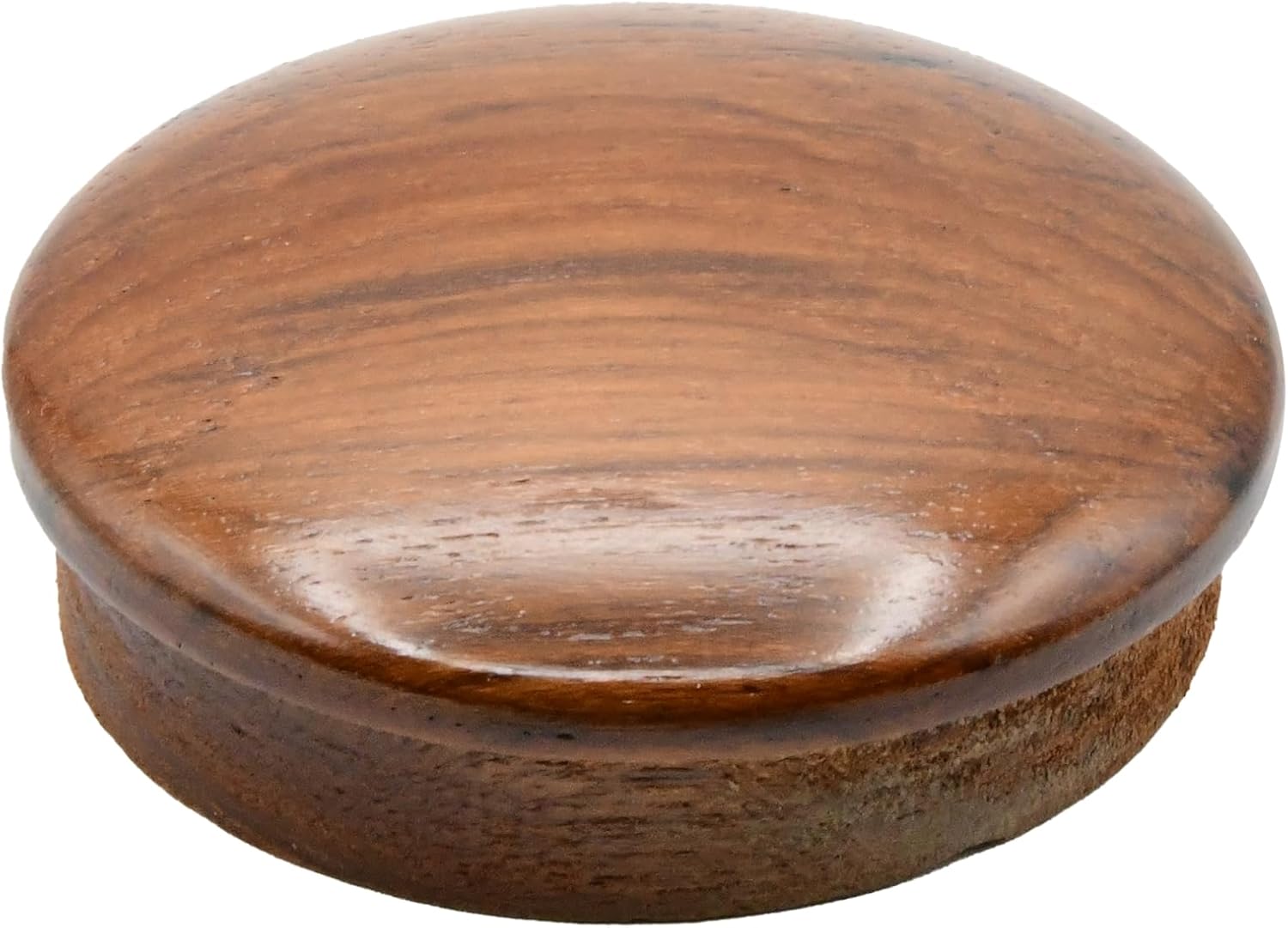 Vinland Marine Ø2-5/8" Teak Boat Steering Wheel Center Cap for pontoon steering wheel, stainless steel boat steering wheel, wood boat steering wheel