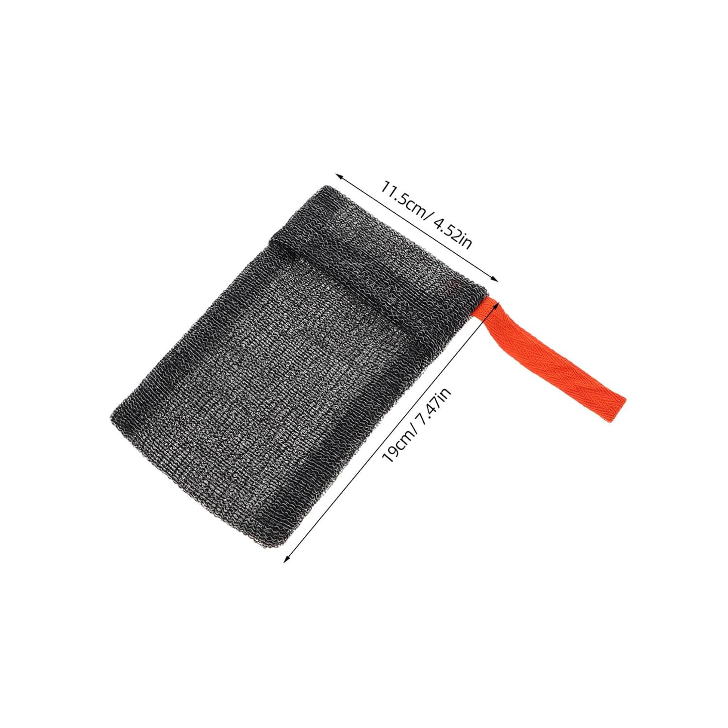 VALICLUD 2pcs Exfoliating Foaming Net Pouch Bag for Bar Soap Face Wash Bathing Produces Rich Foam Reusable for Deep Cleansing