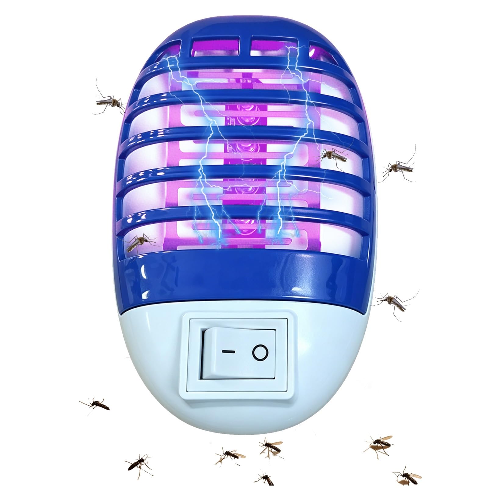 4/2/1Pack Bug Zapper Indoor, 2026 Upgraded Electronic Fly Trap Insect Killer, Powerful UV Fly Zapper Indoor & Mosquito Zapper Home- Safe,Odorless Flying Insect Trap for Room,Kitchen,Baby Room (1Pc)
