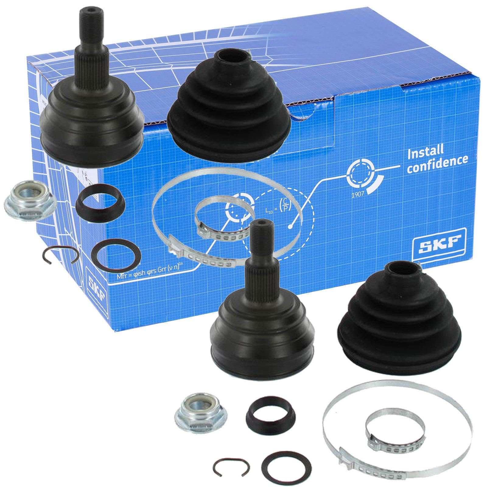 2x SKF Gelenksatz Antriebswelle Radseitig