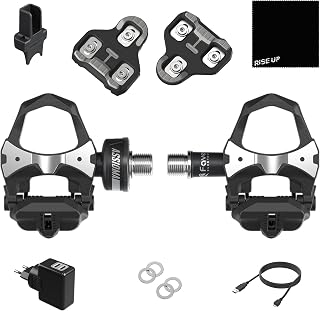 Favero Assioma UNO Single-Sensing Pedal Based Road Cycling Power Meter | Look Keo Compatible, Single-Sided, Bluetooth and ANT+ Connectivity for Bike Computers, Cycling GPS Units & Smartphones