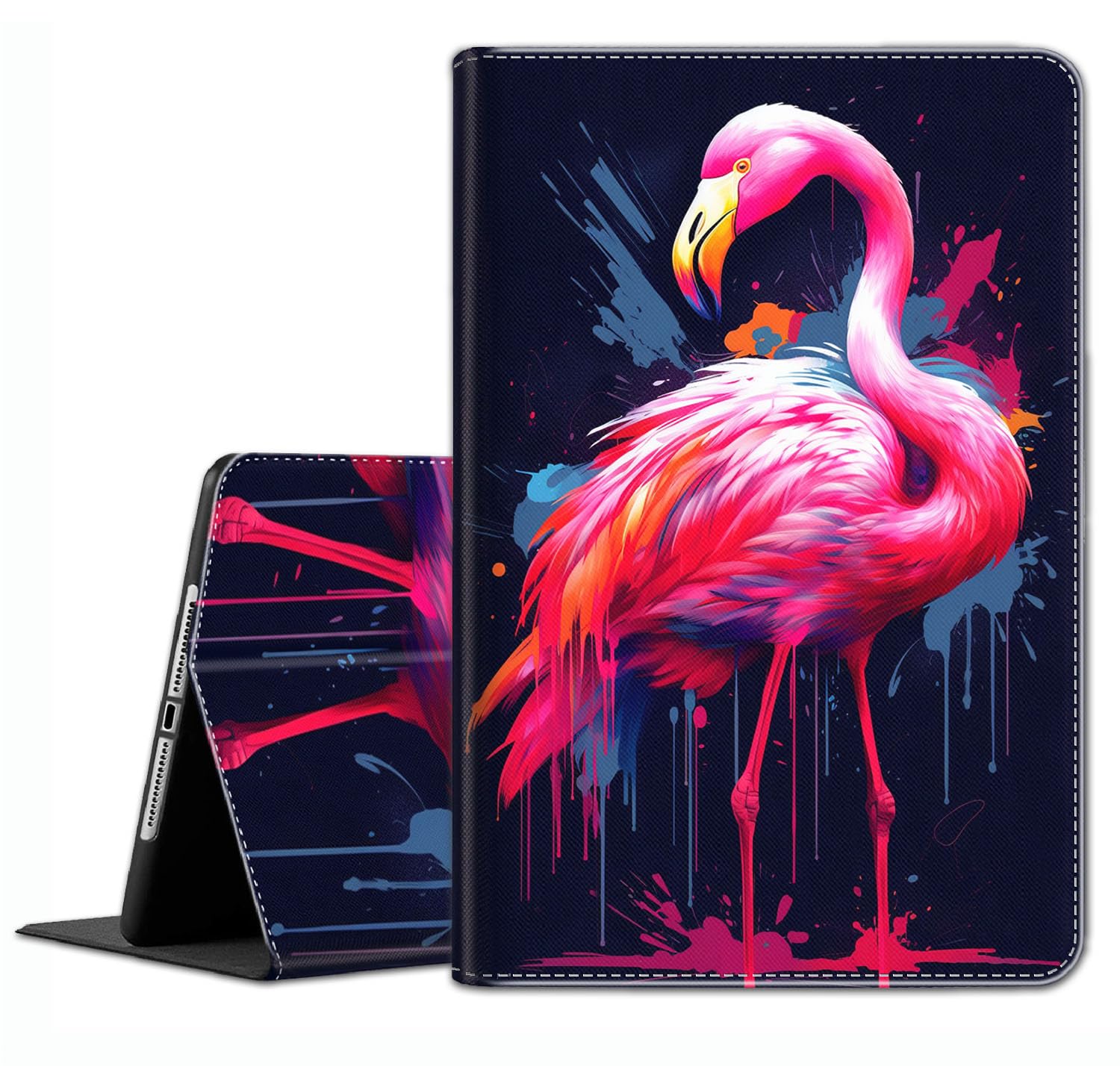 YVBHCGGGF Case for iPad Air 13 (M2) 2024/iPad Pro 12.9 2022/2021/2020/2018 - Slim Fit Standing Cover with Auto Sleep/Wake for iPad Air 13”/iPad Pro