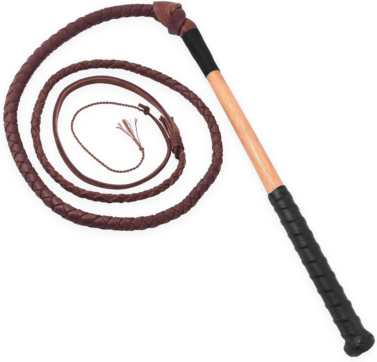 TURO SPORTS Australian Style Stock Whips 7ft Bamboo Stick