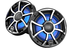  Wet Sounds XS-B-SS V3 6.5 Marine Speaker with RGB Lighting