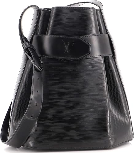 Pre-Loved Vintage Sac d'Epaule Handbag PM, Black