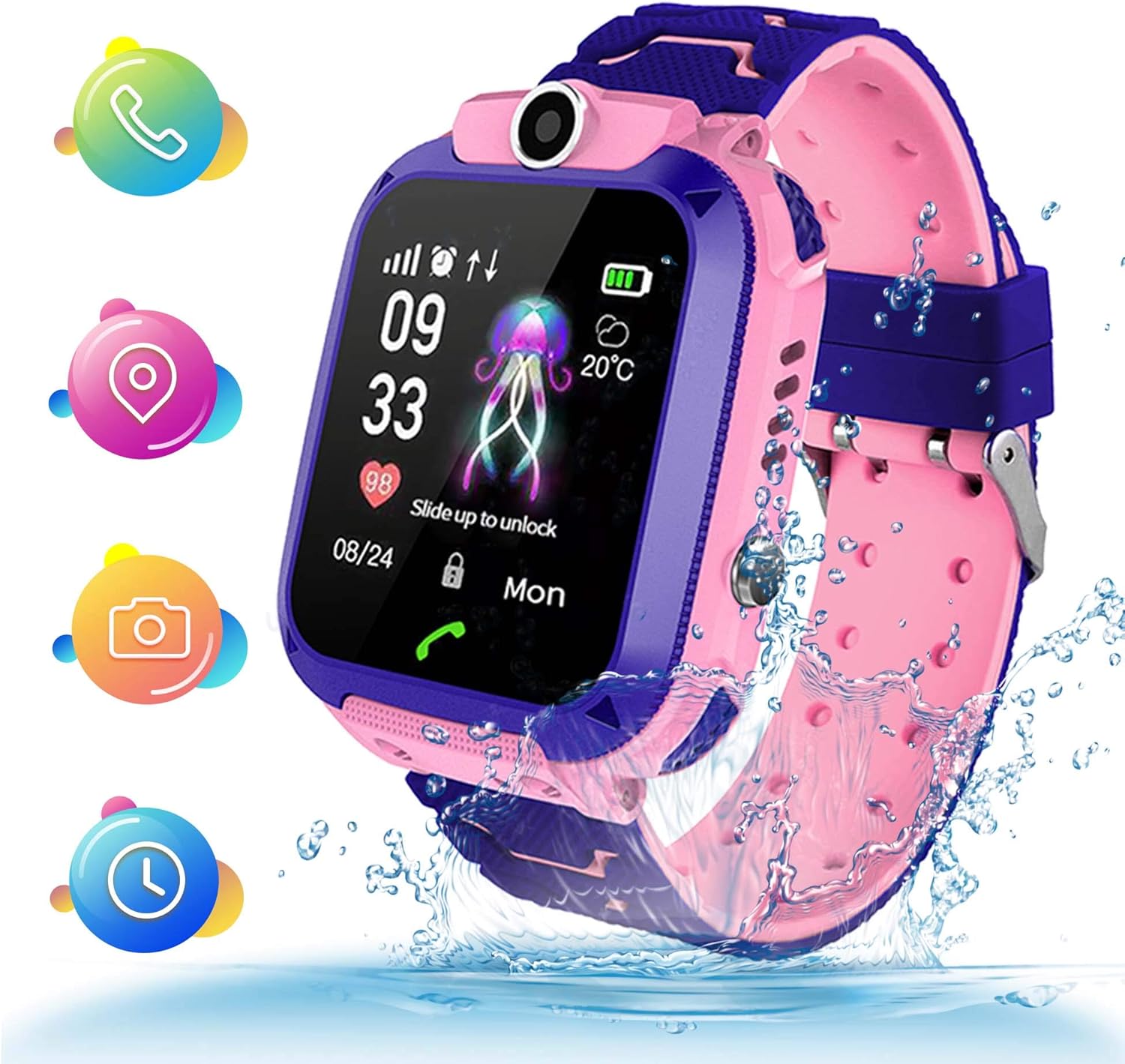 orologio androide per bambini con giochi