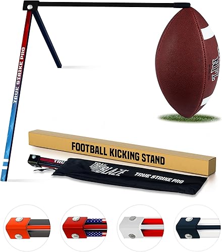 Miniatura 32 de True Strike Pro - Camiseta de fútbol compatible con todos los tamaños de pelota, rastreador de patadas de portería de bonificación, soporte