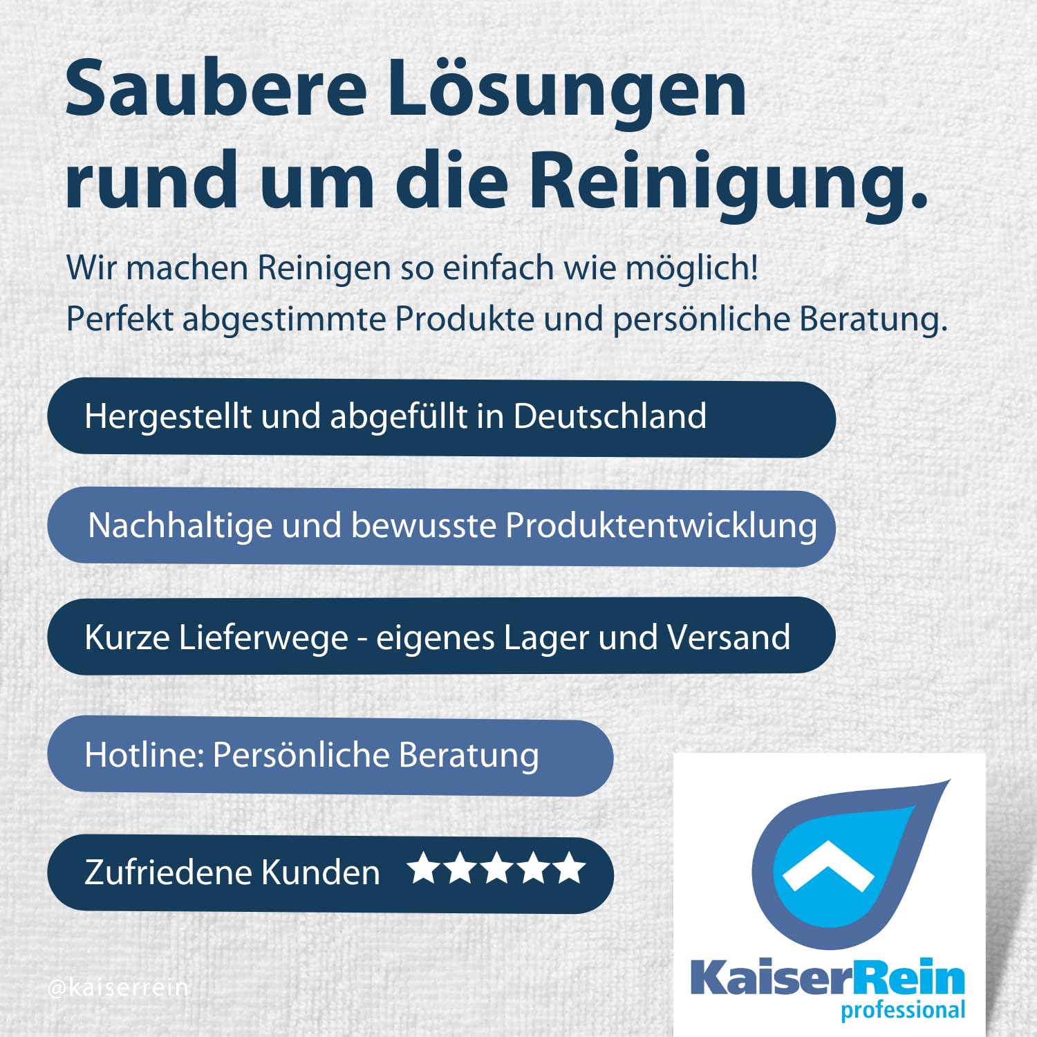 KaiserRein Desinfektionsreiniger Wellness 10 L Kanister inkl. 2 x 1 L Sprühflasche Set Desinfektionsmittel für Oberflächen, Liegen, Türklinken, Fitnessgeräte, Toiletten usw.