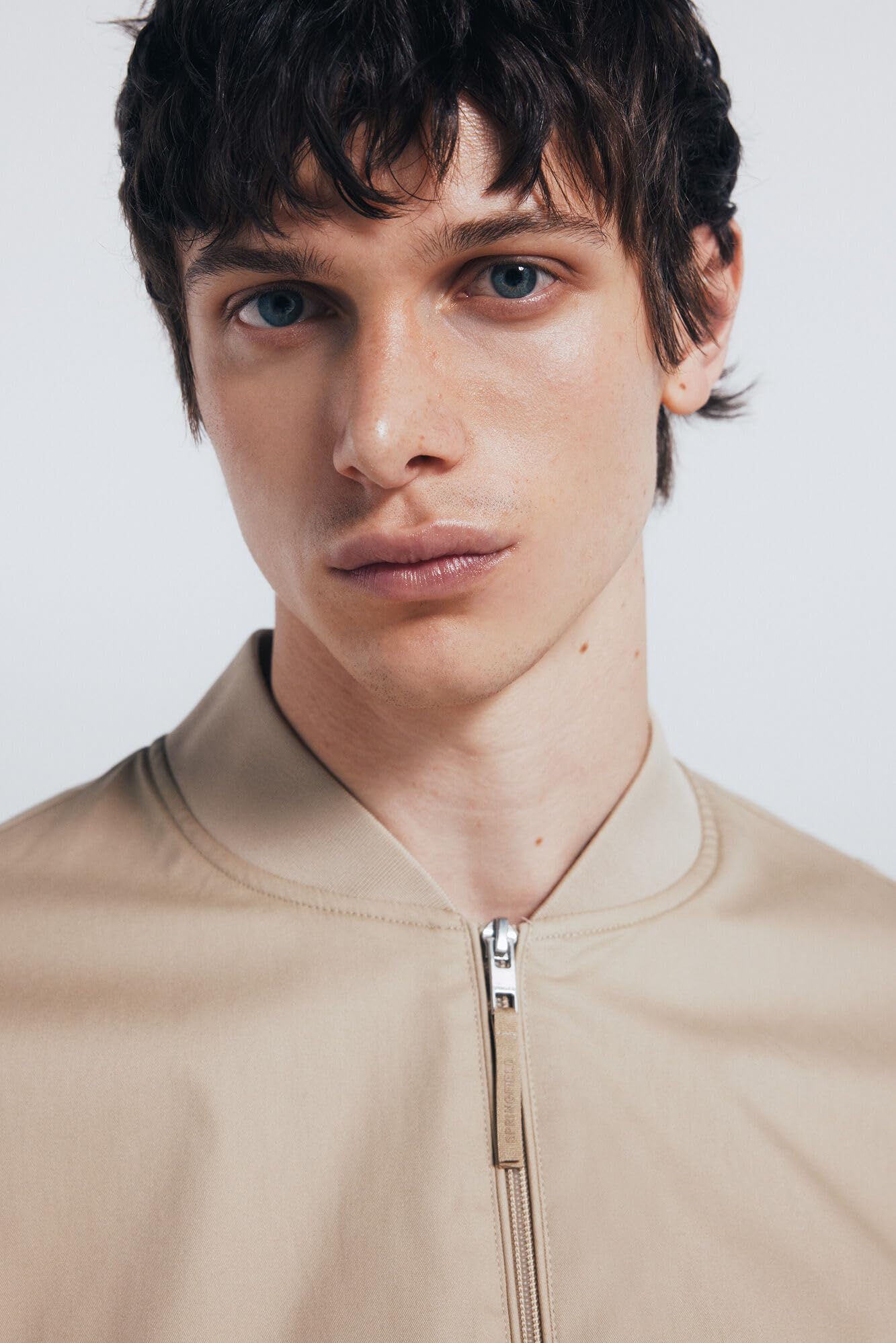 Springfield Light Basic Bomber. 100% Cotton Giacca leggera Uomo