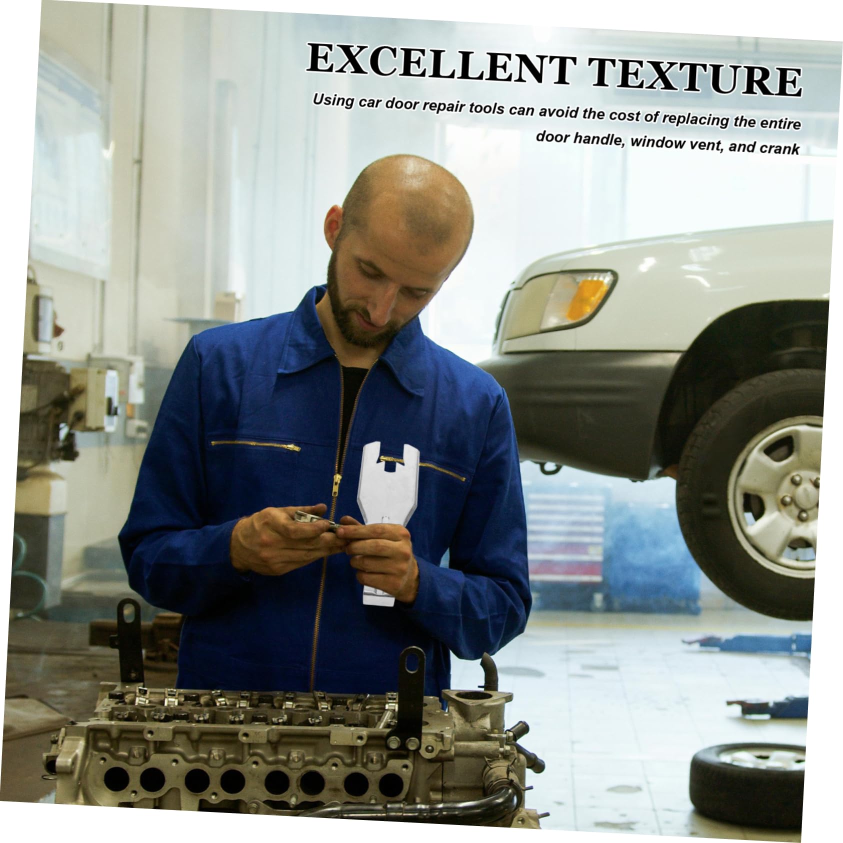 PACKOVE 5pcs Auto Window Crank Handle Removal Tool Replacement for Interior Window Crank Remover