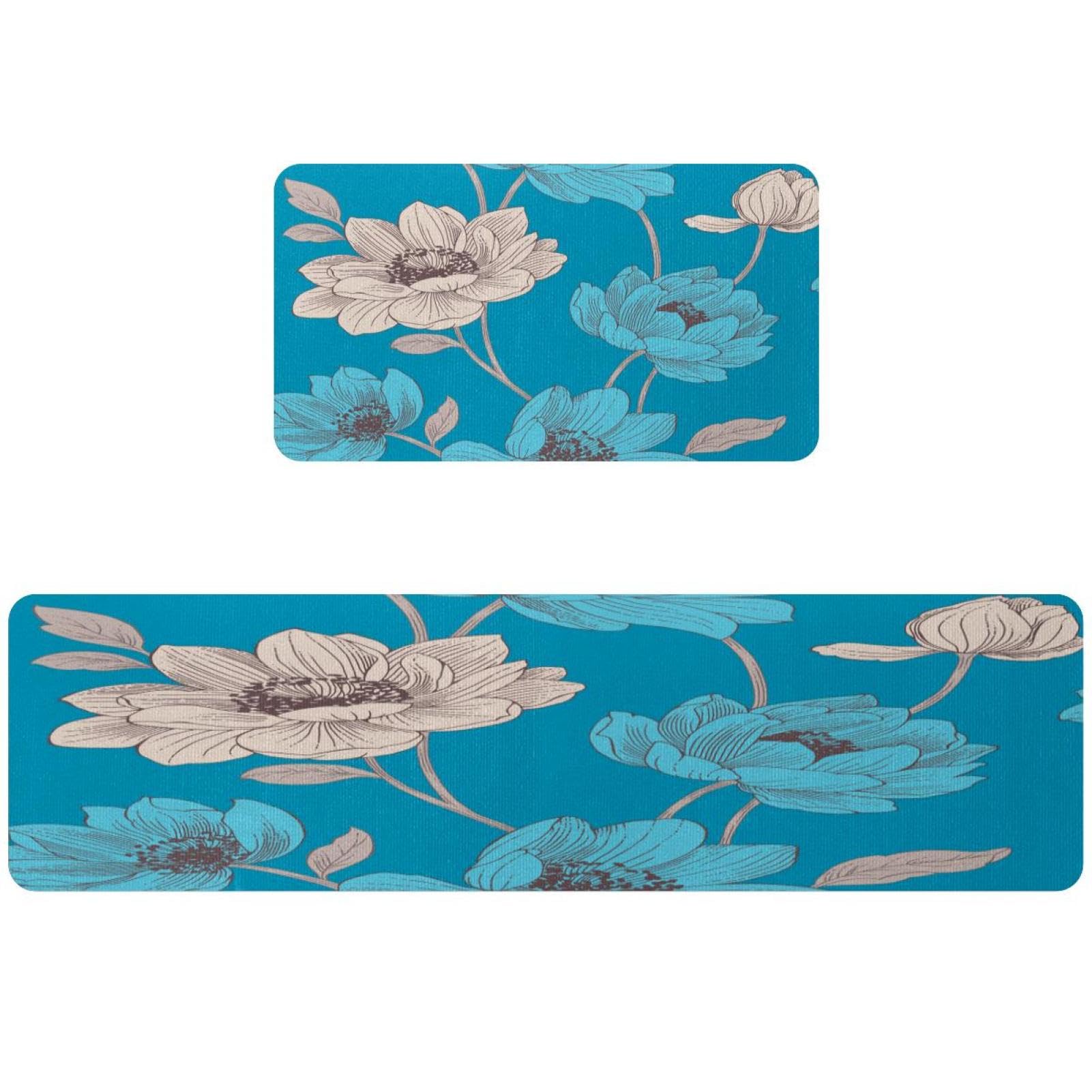 Tapetes de cocina lavables VAPOKF para evitar suelos mojados y manchas