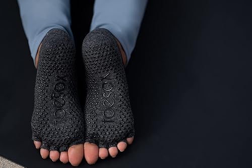 Miniatura 2 de ToeSox Calcetines Grip Pilates Barre Tobillera antideslizante para yoga y ballet