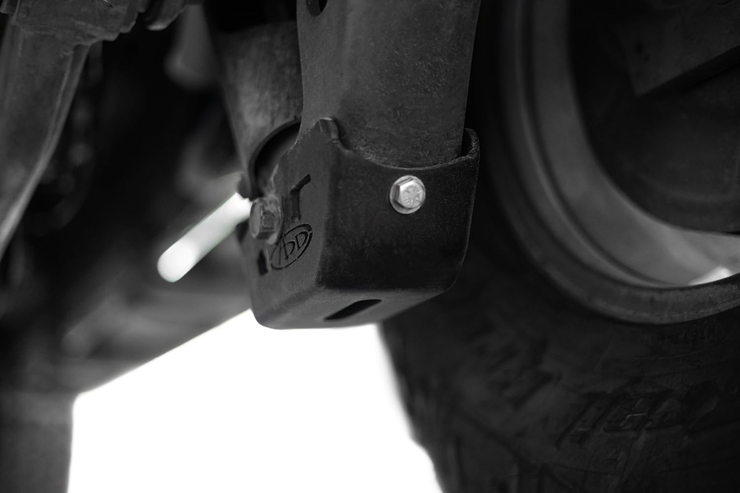 ADD Offroad Rear Shock Guard Skid Plates for The 2021+ Ram 1500 TRX | Sold as a Pair | Protects Lower Shock Mount & Bolt | Made in The USA | 3/16" Steel