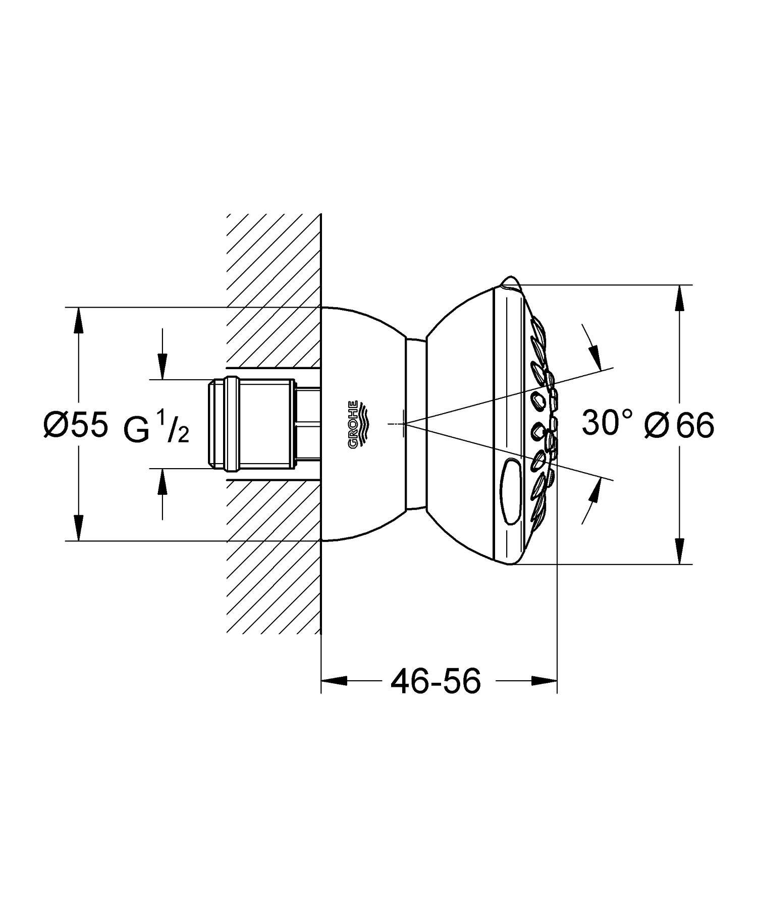 Grohe Relexa 65 - Accesorio de baño (tamaño: 1/2") Ref. 27067000