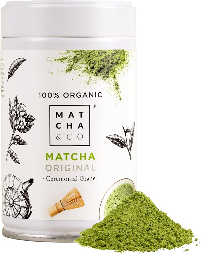 Matcha & CO Té Matcha Original 100% Ecológico Grado Ceremonial de Japón