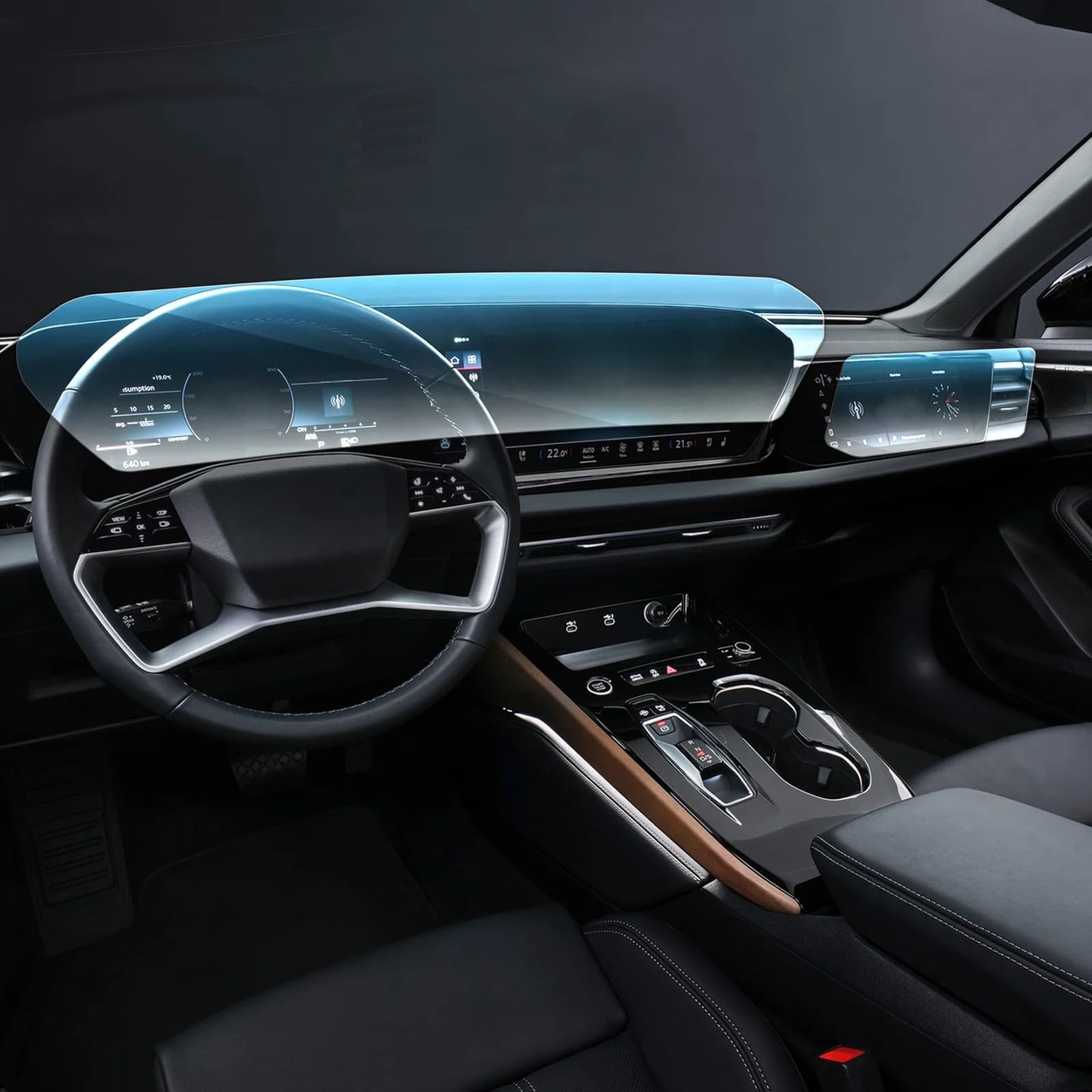 Audi A5 Navigasyon Ve Dijital Gösterge 9H Nano Koruyucu 2’li Set